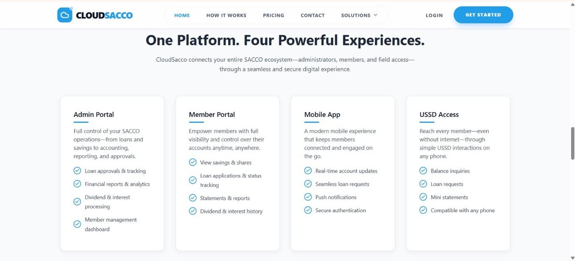 Sacco Management System & Mobile App