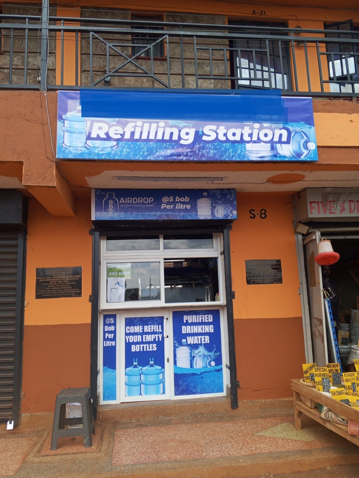 Water Refill Station